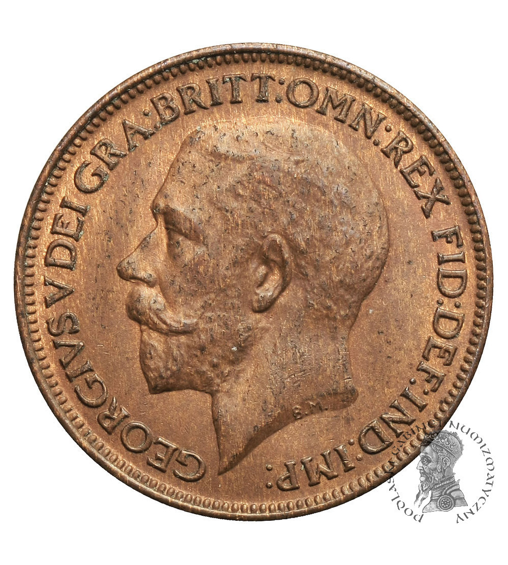 Great Britain, Farthing 1922, George V 1910-1936