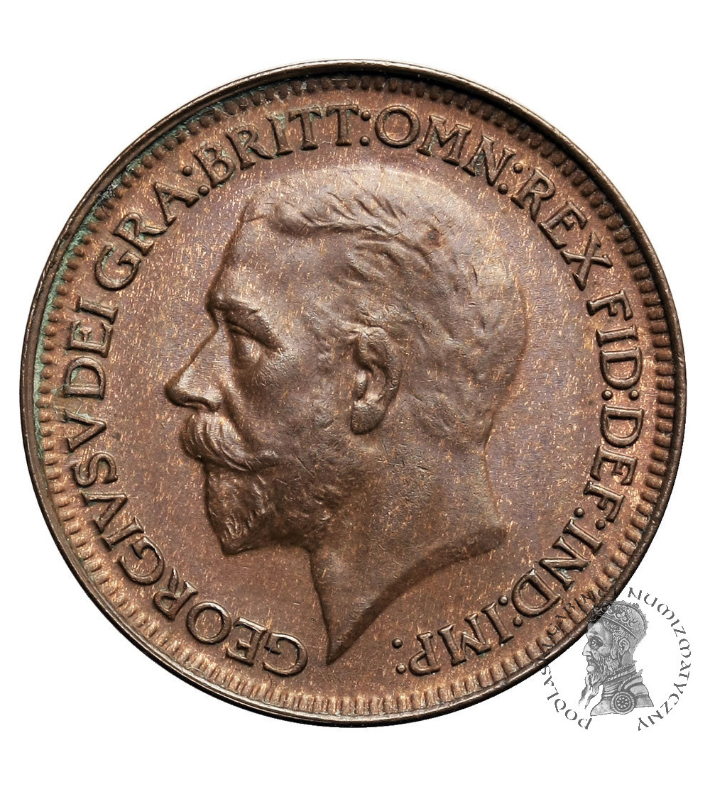 Great Britain, Farthing 1927, George V 1910-1936