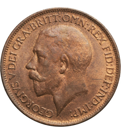 Wielka Brytania, 1/2 Penny 1916, Jerzy V 1910-1936