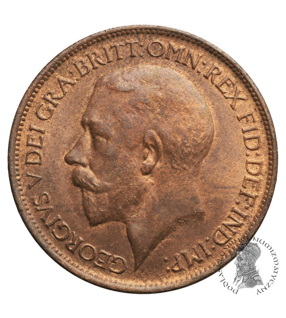 Great Britain, 1/2 Penny 1916, Georeg V 1910-1936