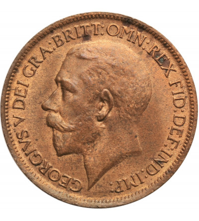 Wielka Brytania, 1/2 Penny 1915, Jerzy V 1910-1936