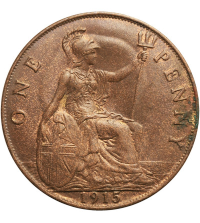 Wielka Brytania, Penny (Pens) 1915, Jerzy V 1910-1936