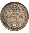 Wielka Brytania, 3 Pence (Pensy) 1913, Jerzy V 1910-1936