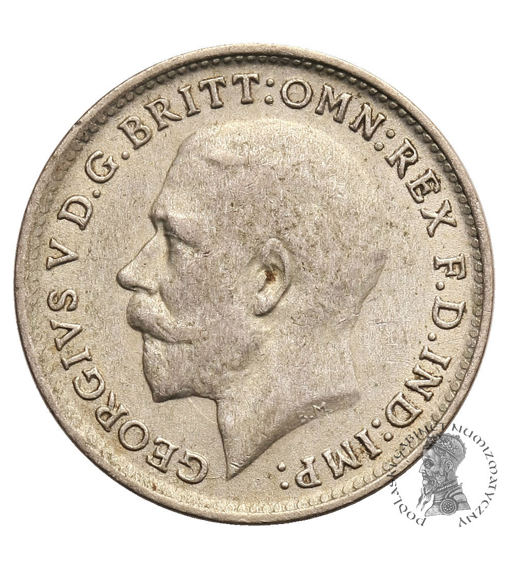 Wielka Brytania, 3 Pensy (Pence) 1920, Jerzy V 1910-1936