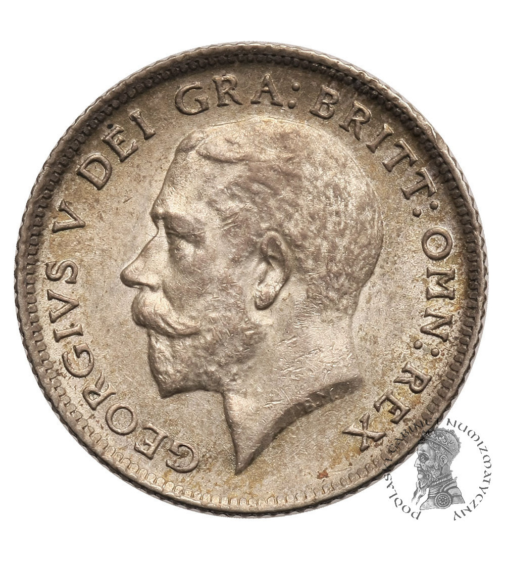 Great Britain, 6 Pence 1924, George V 1910-1936