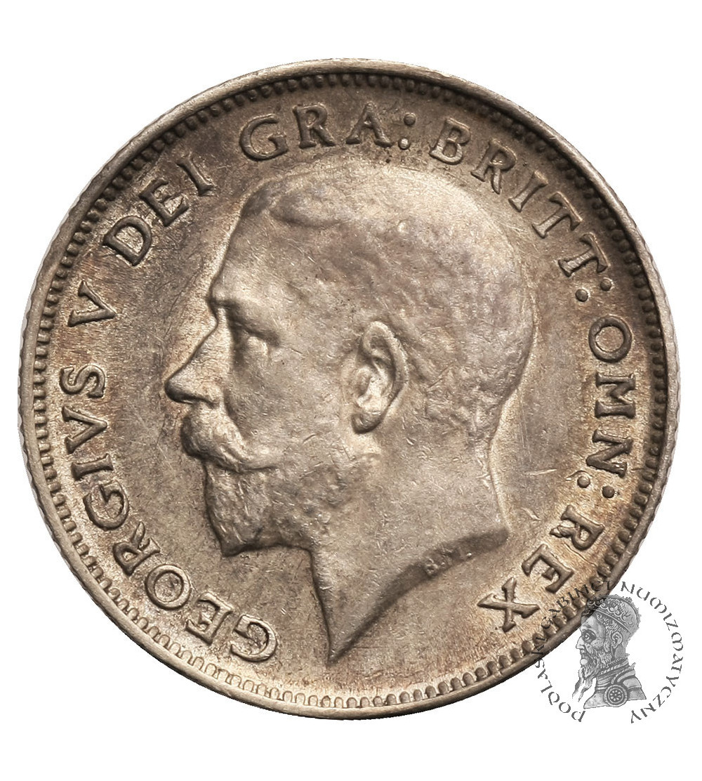 Great Britain, 6 Pence 1912, George V 1910-1936