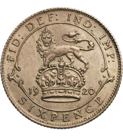 Great Britain, 6 Pence 1920, George V 1910-1936