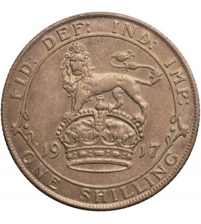 Great Britain, Shilling 1917, George V 1910-1936