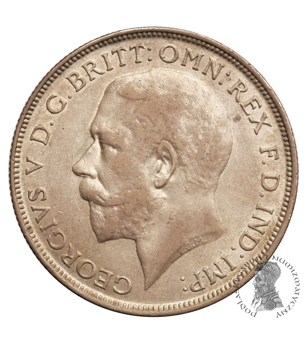 Great Britain, Florin (2 Shillings) 1917, George V 1910-1936
