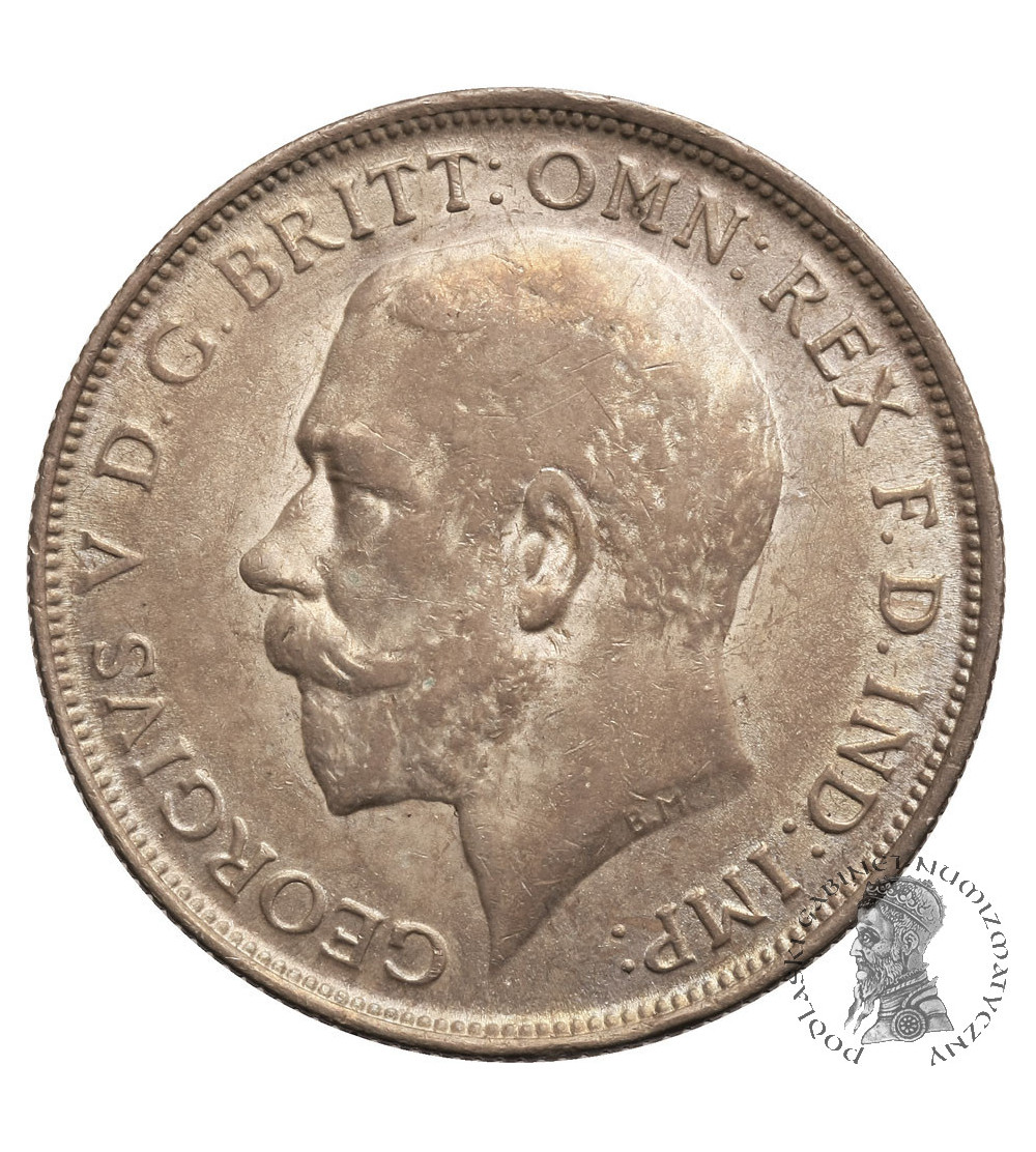 Great Britain, Florin (2 Shillings) 1918, George V 1910-1936