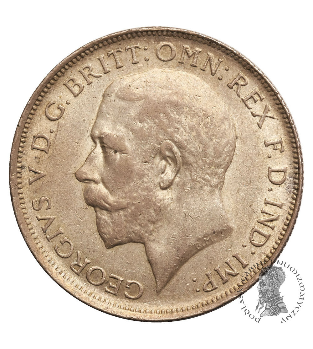 Great Britain, Florin (2 Shillings) 1915, George V 1910-1936