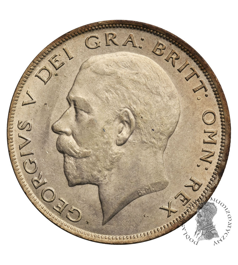Wielka Brytania, 1/2 korony 1922, Jerzy V 1910-1936