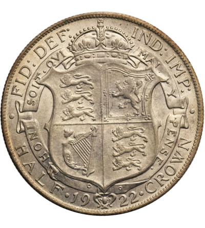 Great Britain, 1/2 Crown 1922, George V 1910-1936