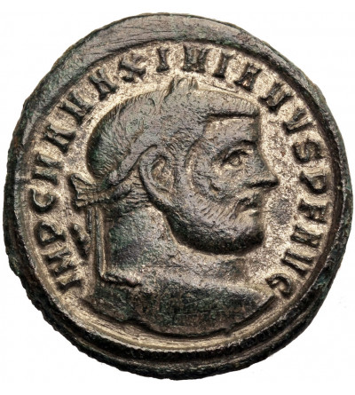 Rzym Cesarstwo. Maksymian (Maximianus Herculius) 285-308,310 AD. AE Folis ok. 298-299 AD, Thessalonica (Saloniki)
