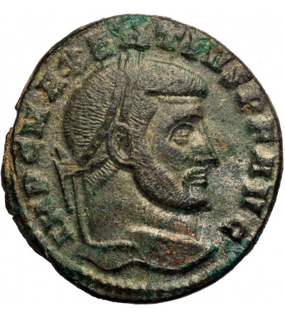 Rzym Cesarstwo. Maksencjusz 307-312 AD. AE Folis, ok. 308-309, mennica Rzym