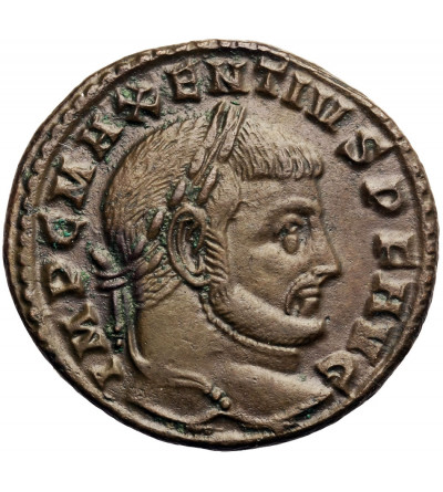 Roman Empire. Maxentius 307-312 AD. AE Follis 307 AD, Aquileia mint