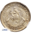 Guatemala, 10 Centavos 1944 - NGC MS 67