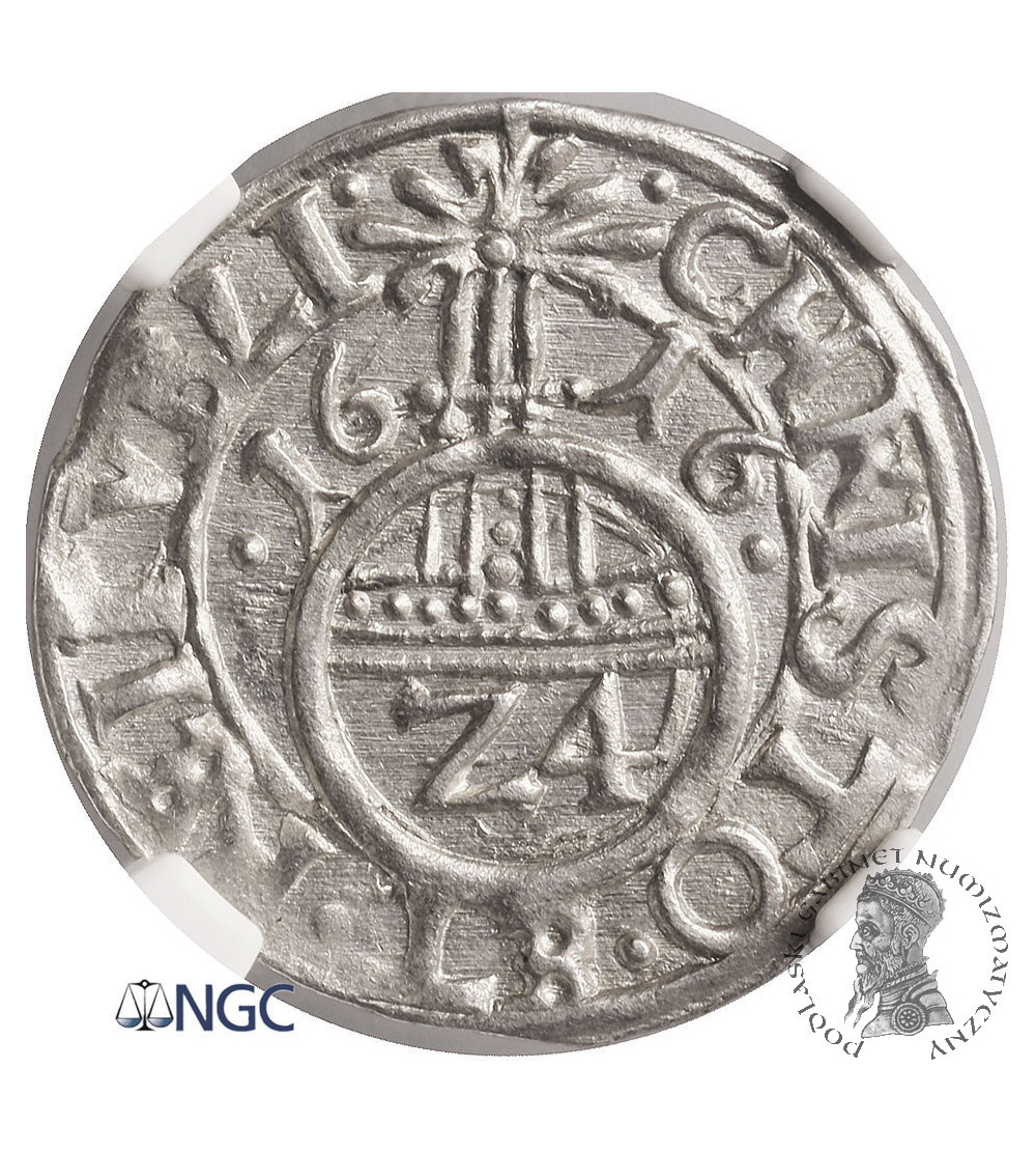 Pomorze, Filip II 1606-1618. Grosz (1/24 talara) 1616, Szczecin - NGC MS 63