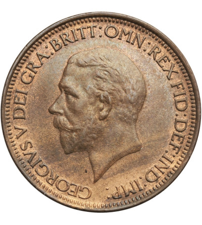 Wielka Brytania, 1/2 Penny 1931, Jerzy V 1910-1936