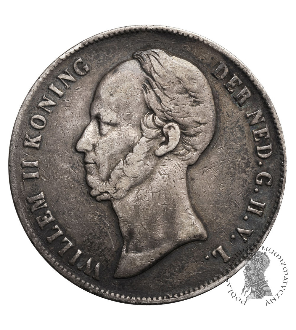 Niderlandy (Holandia), 2 1/2 guldena 1849, Willem II 1840-1849