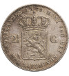Kingdom of Netherlands, 2 1/2 Gulden 1872, Willem III 1849-1890