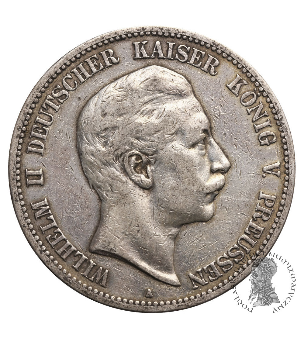 Germany - Prussia / Preussen, 5 Mark 1903 A, Wilhelm II 1889-1918