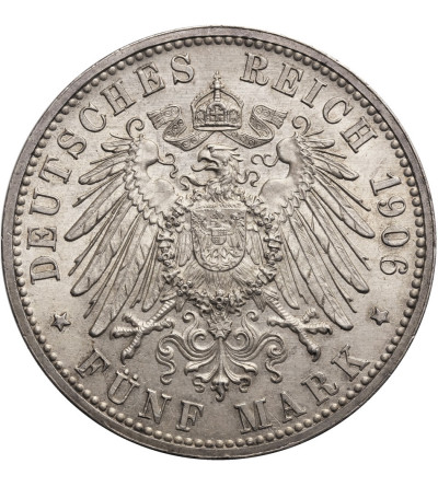 Niemcy - Badenia, 5 marek 1906, Złote Gody