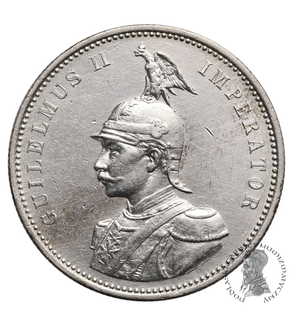 German East Africa, Rupie 1906 A, Wilhelm II