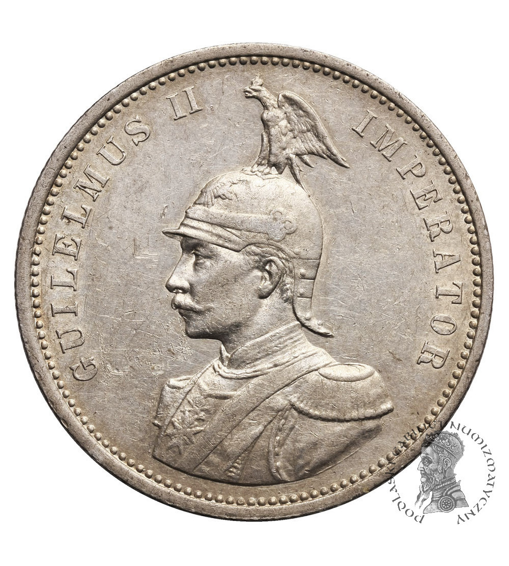 Niemiecka Afryka Wschodnia, 1 rupia 1911 A, Wilhelm II