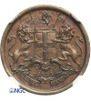 India British, 1/12 Anna 1835 (B), East India Company - NGC MS 63 BN