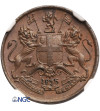 India British, 1/12 Anna 1835 (B), East India Company - NGC MS 63 BN