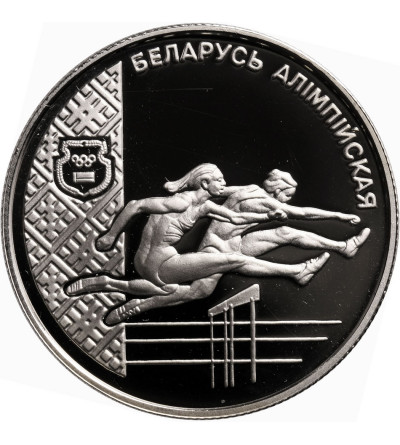 Białoruś, 1 rubel 1998, lekkoatletyka - Prooflike