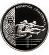 Białoruś, 1 rubel 1998, lekkoatletyka - Prooflike
