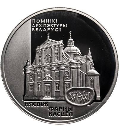Belarus, 20 Roubles 2005, Church in Neswizh - Proof