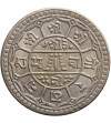 Nepal, 2 Mohars VS 1988 / 1931 AD, Tribhuvana Bir Bikram 1911-1950 AD