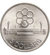 Singapur, 5 dolarów 1973, Siódme Igrzyska Azji Południowo-Wschodniej