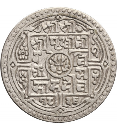 Nepal, Mohar SE 1824 / 1902 AD, Prithvi Bir Bikram 1881-1911 AD
