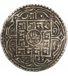 Nepal, Mohar SE 1793 / 1871 AD, Surendra Vikrama 1847-1881 AD