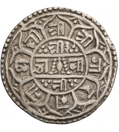 Nepal, Mohar SE 1742 / 1820 AD, Rajendra Vikrama 1816-1847 AD