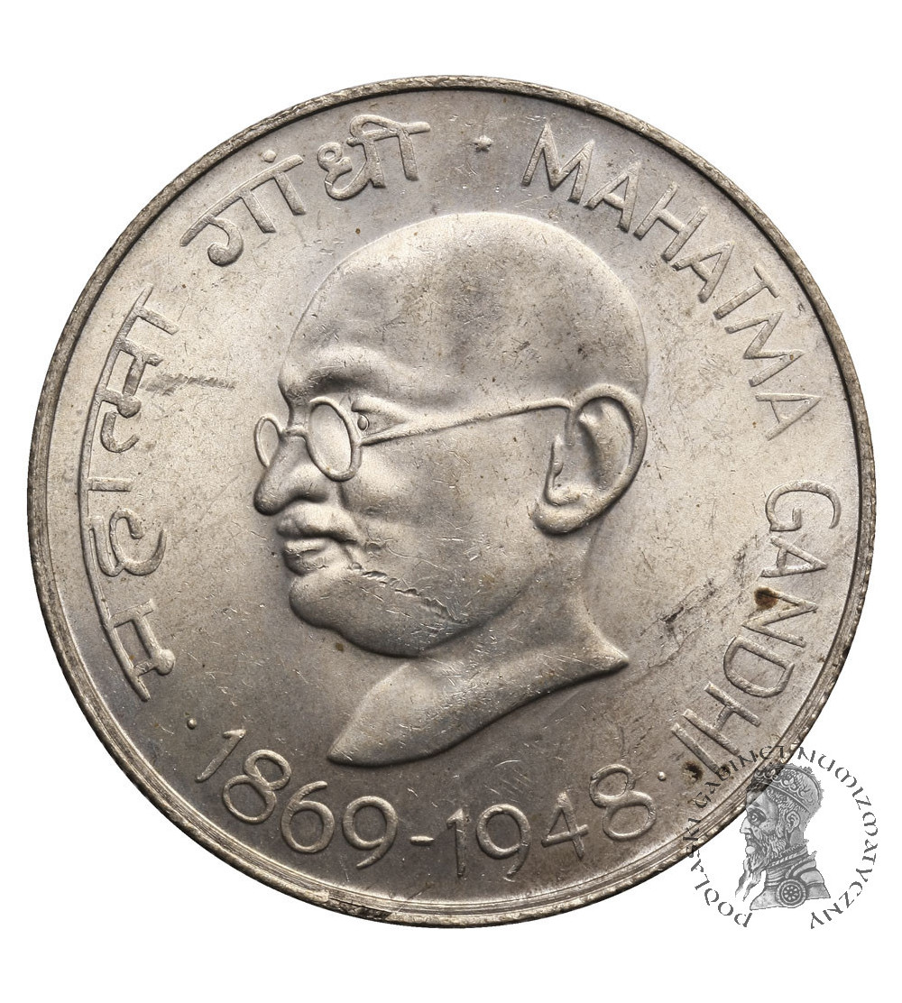 Indie - Republika. 10 rupii 1969 (B), Mahatma Gandhi