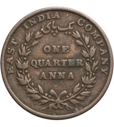 Indie Brytyjskie, 1/4 Anna 1835 (C), East India Company