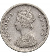 Indie Brytyjskie, 2 Annas 1862 (c), Calcutta, Wiktoria