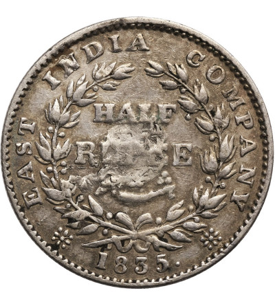 India British, 1/2 Rupee 1835 (c), William IIII