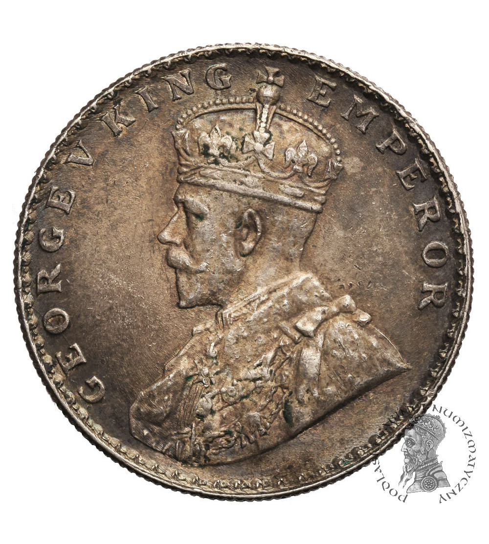 Indie Brytyjskie, 1 rupia 1912 (b), Jerzy V