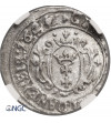 Polska, Zygmunt III Waza 1587-1632. Grosz 1627, Gdańsk - NGC MS 62