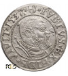 Prusy Książęce, Albrecht Hohenzollern 1525-1568. Grosz 1537, Królewiec - PCGS MS 62