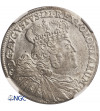 Poland. August III Ort (18 Groschen) 1755 EC, Lepzig - NGC MS 62