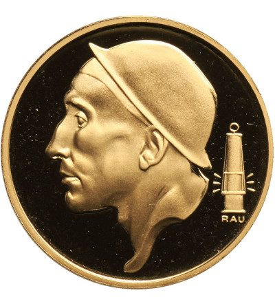 Belgium, 50 Centimes 1953 R, BELGIQUE - official medalic restrike in Proof