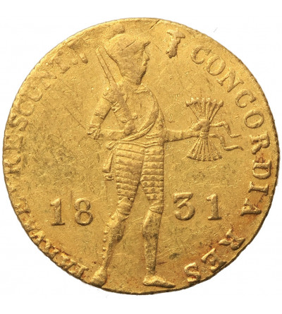 Netherlands / Russia. Ducat 1831, St. Petersburg, Nicholas I 1826-1855