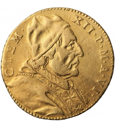 Italy, Papal States (Vatican). Scudo d'oro 1735 AN VI, Clement XII 1730-1740